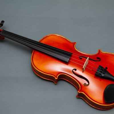 1/2Violin of handmade artisan lutherie First choice for child beginner contactors VE20001105 image 1