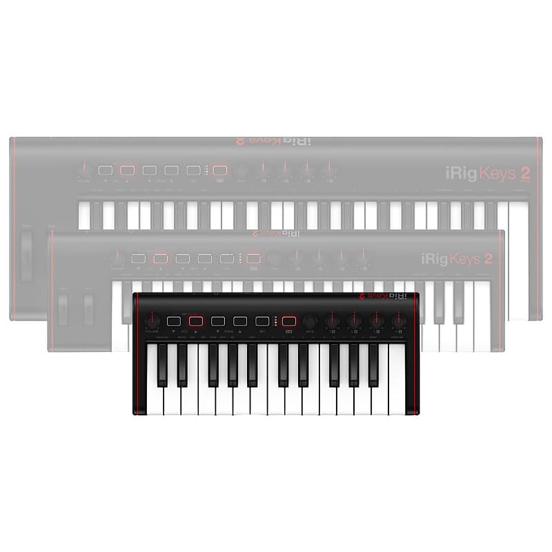Amazon.com: IK Multimedia iRig Keys 2 portable keyboard MIDI