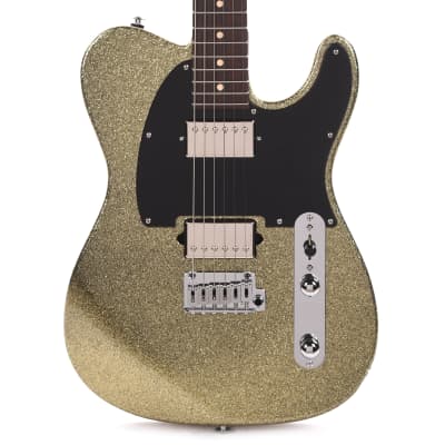 Suhr Custom Classic T Paulownia HH Gold Sparkle w/Roasted Neck & Rosewood Fingerboard (Serial #76259) image 1