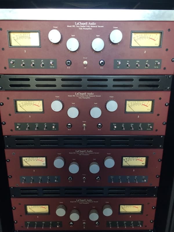LaChapell Audio 992EG Mic Preamp Dual Channel image 1