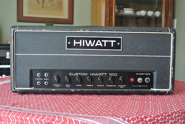 Vintage hiwatt sales amps