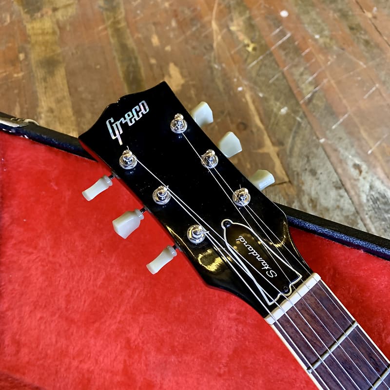 Greco EG-450 1979 Tobacco sunburst original vintage mij