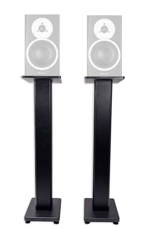 2 Rockville Adjustable Studio Monitor Speaker Stands For KRK ROKIT 5 G3  Monitors