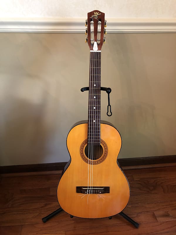 Kingston Parlor Classical Guitar Late 1950's - Early 1960's Natural image 1