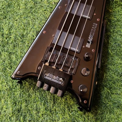 ブラックビーム　BLACK beam ベース Ishibashi Blackbeam Headless Bass 80's - Black | Reverb