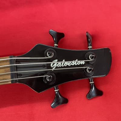 Galveston Warlock Bass Guitar Black image 5