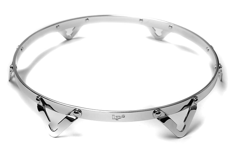Latin Percussion 11-3/4-Inch Traditional Quinto Rim - Chrome (LP253C) image 1