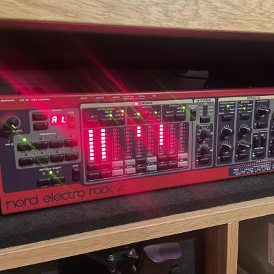 Nord Electro 2 Rack Electric Piano, rackmounted, w/ carrying bag