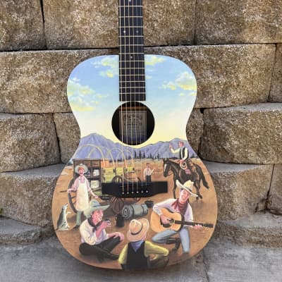 Martin Cowboy III 2002 limited production mural | Reverb