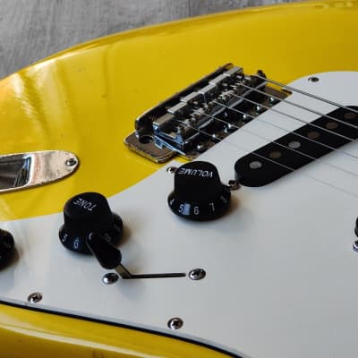 1970's Founder Japan Stratocaster (Graffiti Yellow) image 5