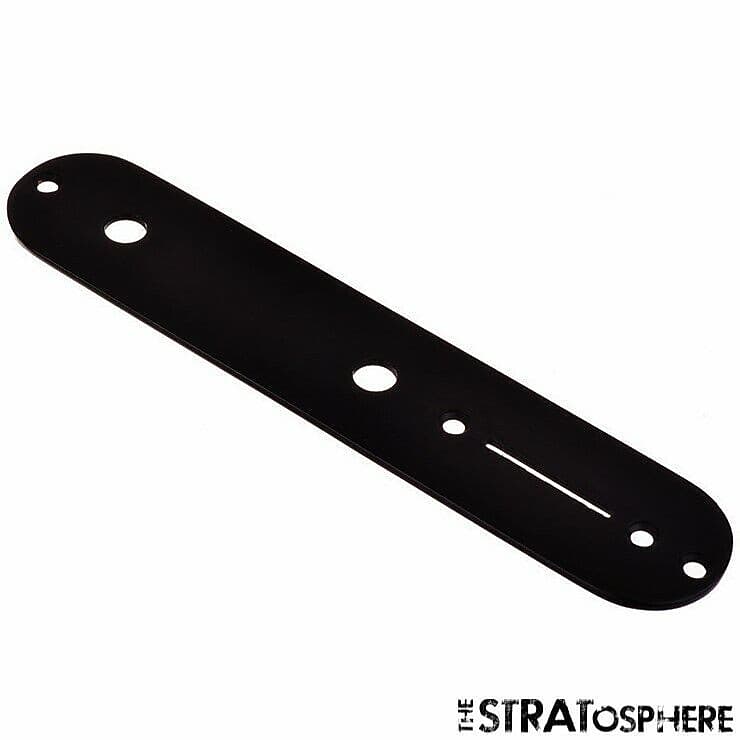 *NEW Black CONTROL PLATE for Fender Telecaster Tele Guitar | Reverb