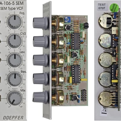 Doepfer ∎ A-106-5 ∎ SEM Filter ∎ [Eurorack] image 2