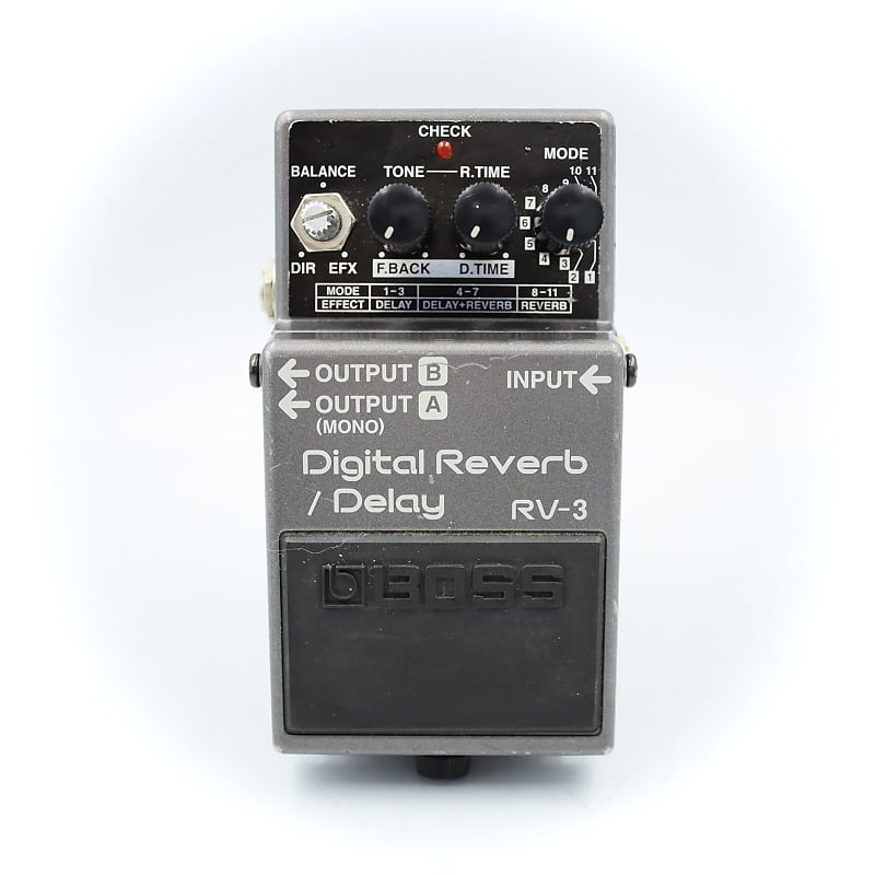 Boss RV-3 Digital Reverb/Delay | Reverb