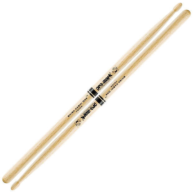Pro-Mark PW5BW Shira Kashi Oak 5B Wood Tip Drum Sticks (Pair) imagen 1