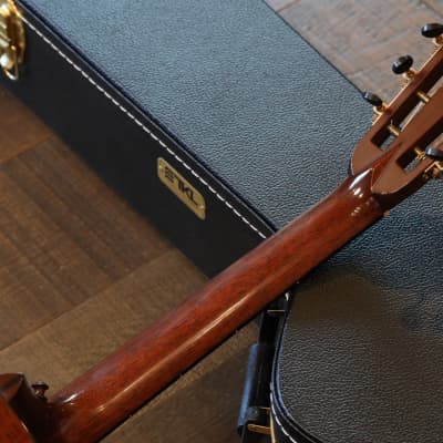 2012 Bourgeois Custom DS Acoustic/ Electric Guitar Adirondack Spruce & Figured Mahogany + Hard Case image 13