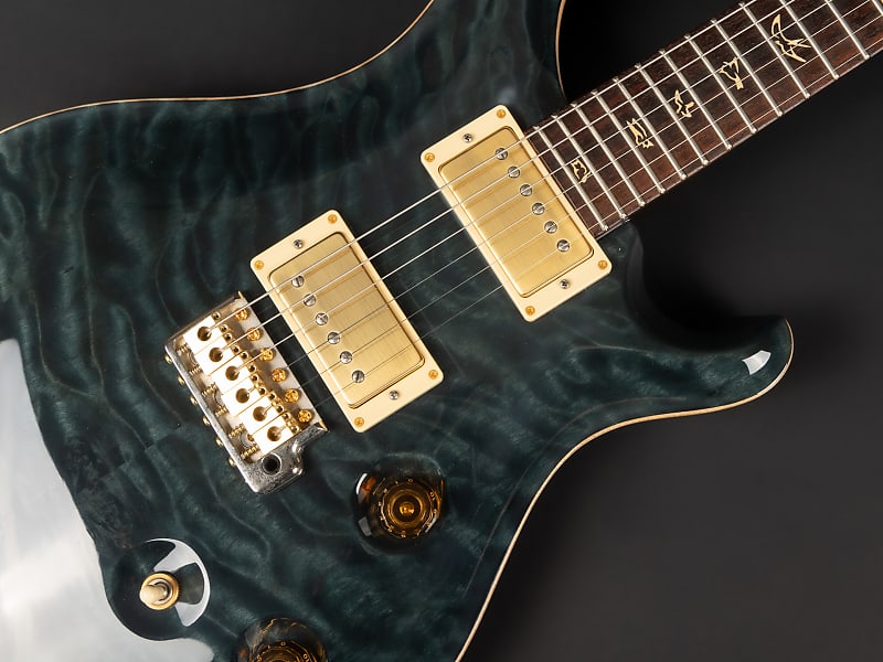 2009 PRS Custom 24 Korina Killer Quilt Artist Top - Black