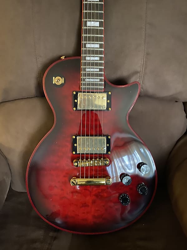 Firefly Les Paul Red Bat🦇 | Reverb