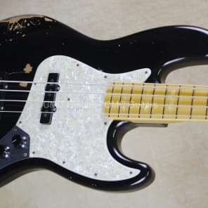 Fender Custom Shop Signature Geddy Lee Jazz Bass 2015 Black image 4