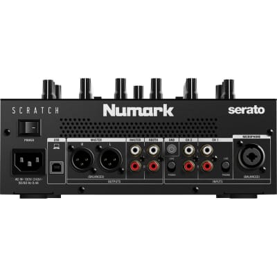 Numark  Scratch  2-Channel DJ Scratch Mixer for Serato DJ Pro With Innofader Crossfader, DVS license image 8