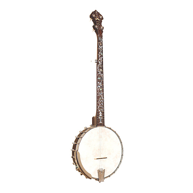 Gold Tone WL-250+ White Ladye Openback 5-String Banjo w/ Tree of Life Inlay image 1