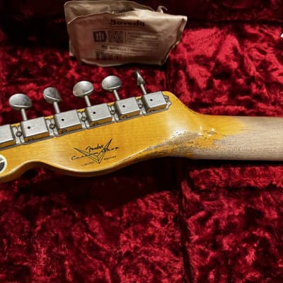 Fender Limited Edition Custom Shop 2019 - Super Faded/Aged Olympic White image 8
