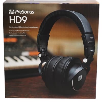Presonus HD9 Pro Closed-back Studio Reference Monitoring Headphones+Microphone image 3