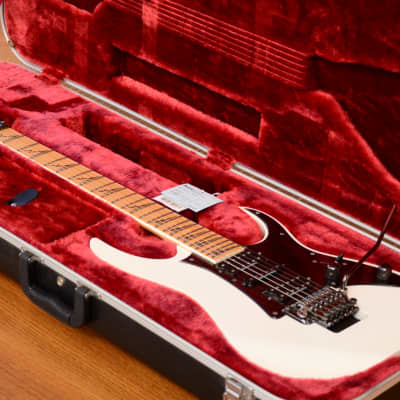 Ibanez Prestige RG 2550 MZ 2009 Galaxy White Japan | Reverb