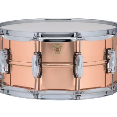 Ludwig 6.5x14" Copper Snare Drum - Smooth image 1
