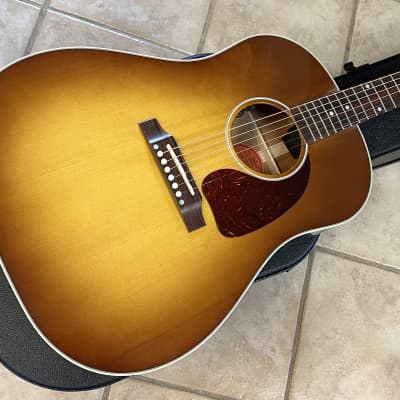 Gibson Monthly Limited 1960s J 45 ADJ Red Spruce Top Ebony (S/N:12888043)  (08/11) (99/99) | Reverb