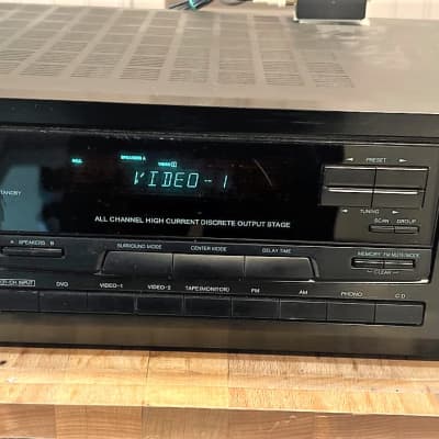 Extra Nice Onkyo Stereo Receiver w Magnetic Phono Input, Remote & Bonus Converter for PCM Audio - TX-SV373 image 1