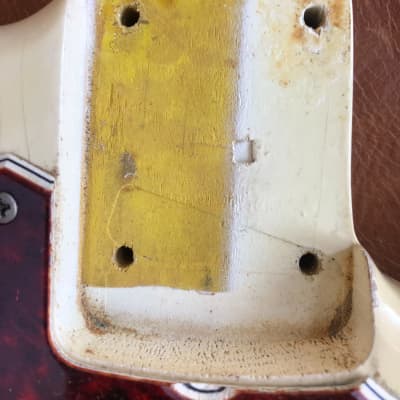 Fender Jazzmaster 1965 Olympic White 100% original (not a refin) image 10