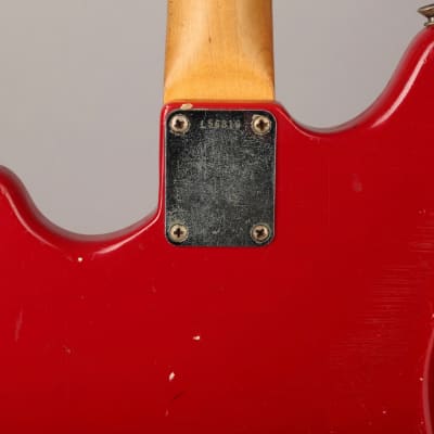 Fender Mustang - 1965 - Dakota Red w/OHSC image 12