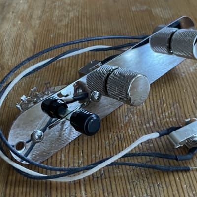 Fender Telecaster Wiring Harness Upgrade 500k CTS/ Bourns Pots PUSH/PULL Coil Split .022 Orange Drop Cap Oak Grigsby Switch PLATE/KNOBS image 15