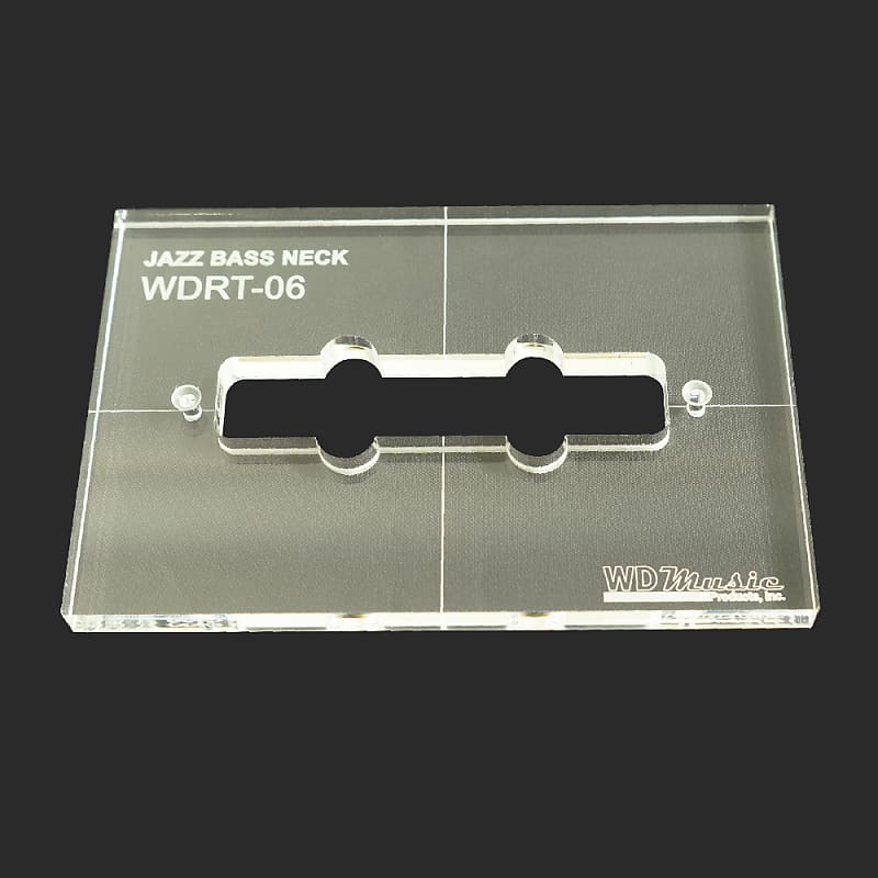 WD Routing Template For Jazz Bass Neck Pickup Reverb