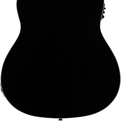 Ortega RCE145 Classical Acoustic-Electric Guitar (with Gig Bag) - Black image 5