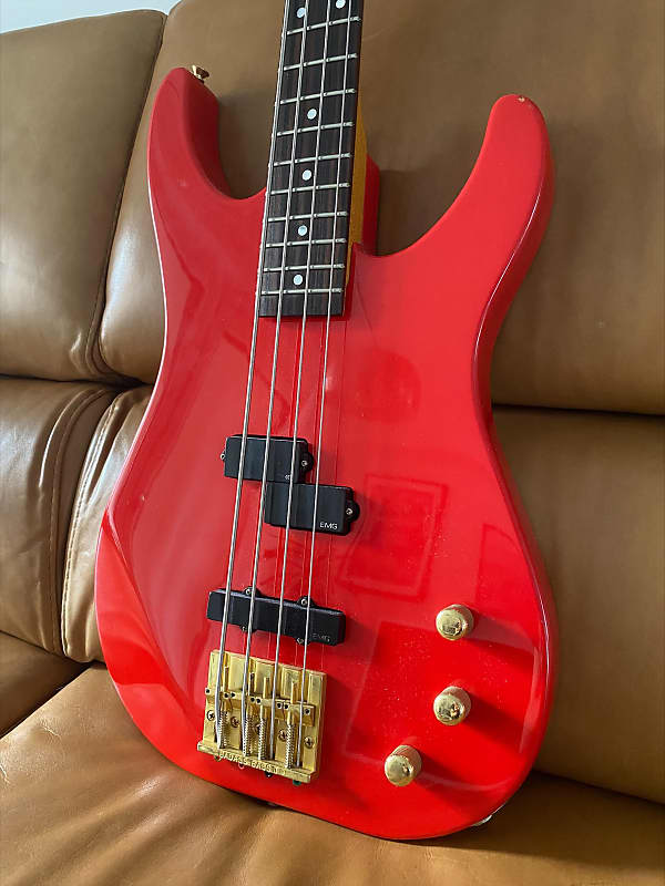 Chandler PJ Bass | San Francisco | 1980s/90s | Fiesta Red