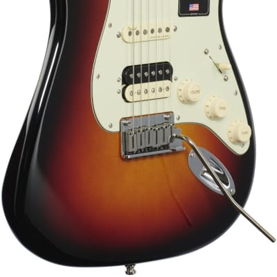 Fender American Ultra Stratocaster HSS Electric Guitar, Rosewood Fingerboard Ultraburst image 8