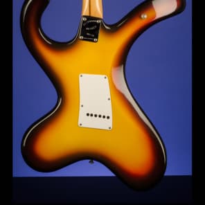 1990 Brian Eastwood Distortocaster 3 Color Sunburst WILD! image 3