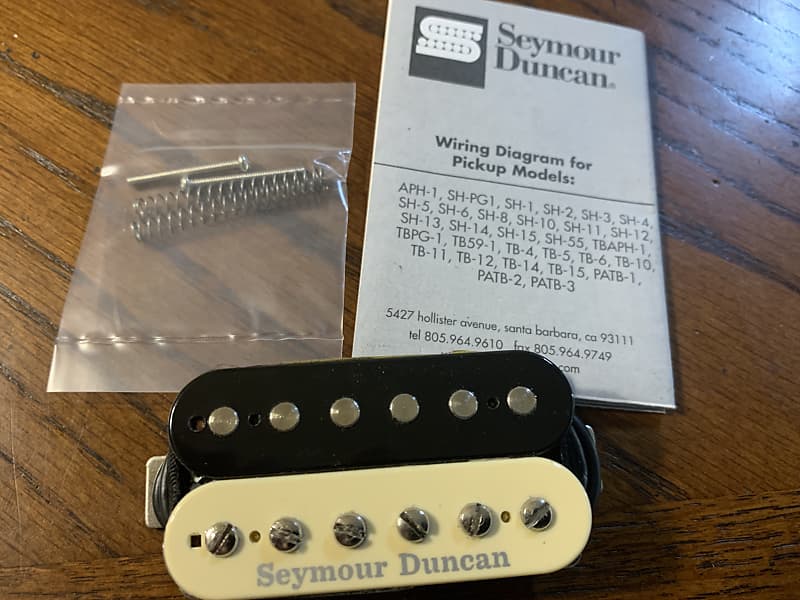 Seymour Duncan SH-16 '59 / Custom Hybrid Humbucker Zebra | Reverb