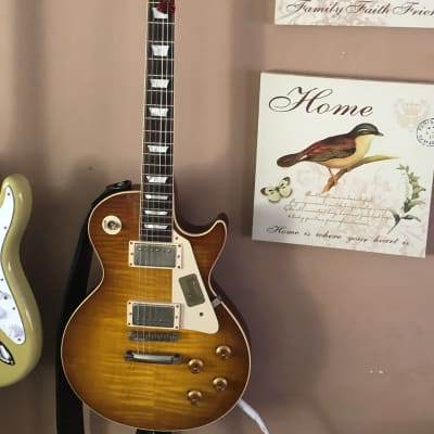 Gibson  Les paul standard R8 Lemon burst image 2