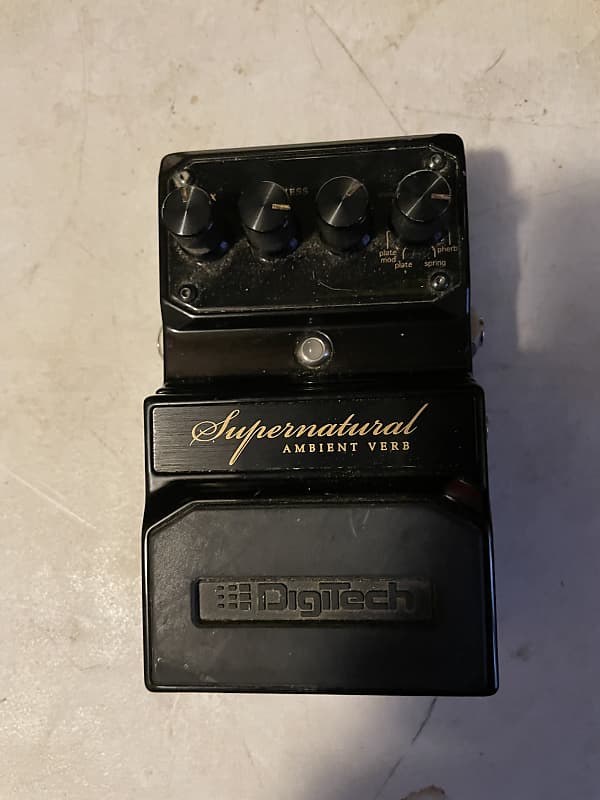 DigiTech Supernatural Ambient Stereo Reverb 2010s Black Reverb