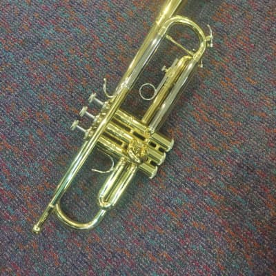 Bach Intermediate Trumpet Model TR200 Lacquer Made in USA Serviced, Warrantied! image 1