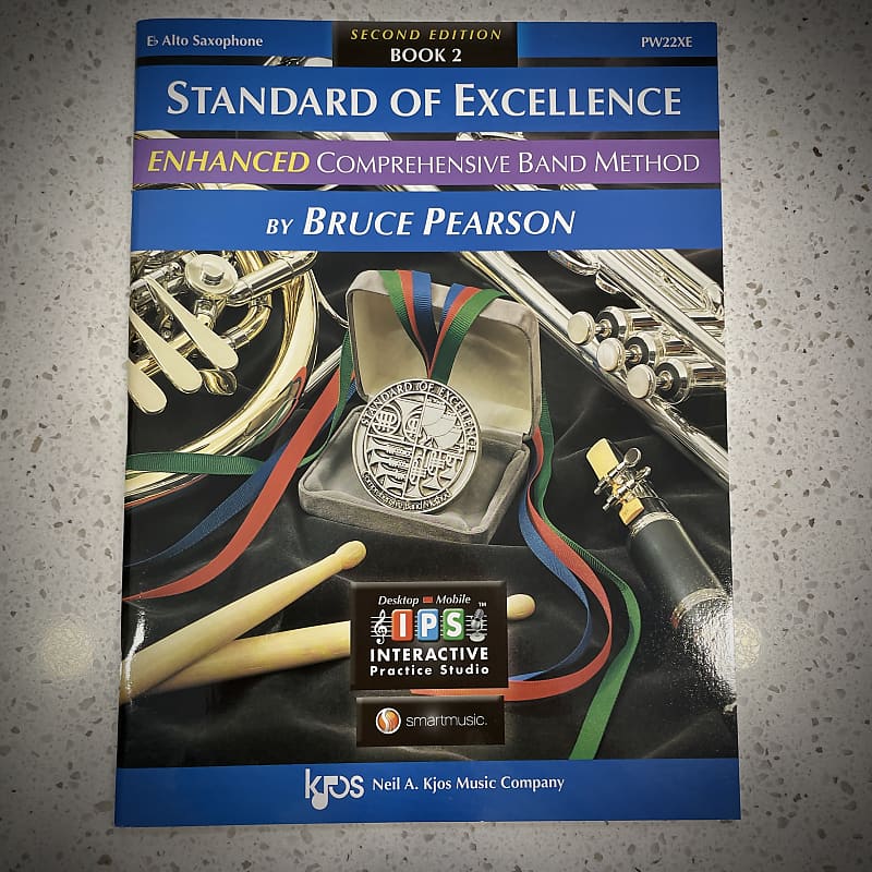 Standard of Excellence Enhanced Eb Alto Saxophone Book Reverb