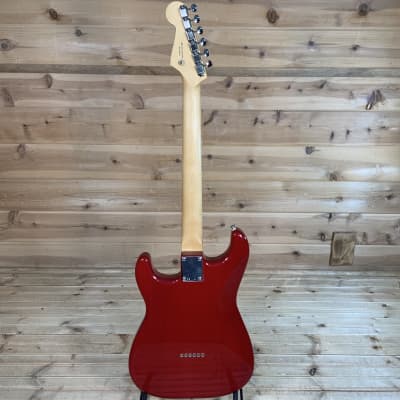 Fender Noventa Stratocaster Electric Guitar - Crimson Red Transparent image 5