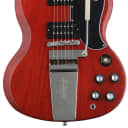Gibson SG Standard '61 Faded Maestro Vibrola Electric Guitar - Vintage Cherry (SGStF61VVCd5)