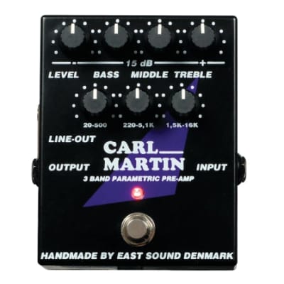 Reverb.com listing, price, conditions, and images for carl-martin-3-band-parametric-pre-amp
