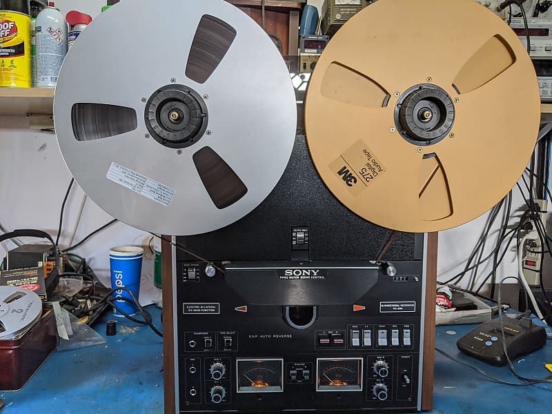 Sony Reel Recorder TC-580 Bi-directional 3 speed 6 heads autoreverse reels  up to 14