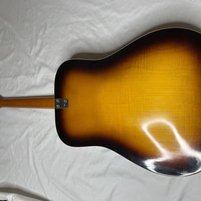 Framus Texan 5/296 12 String Acoustic Guitar 1960s - Sunburst image 15