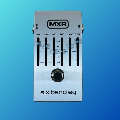 Reverb.com listing, price, conditions, and images for mxr-six-band-eq-silver
