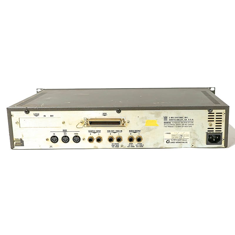 E-MU Systems ESI-32 Rackmount 32-Voice Sampler Workstation image 2